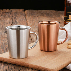 Stainless Steel Copper Plated Coffee Cup