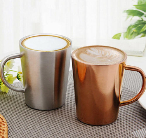 Stainless Steel Copper Plated Coffee Cup