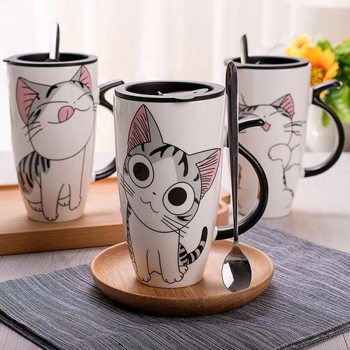 Creative Cat Ceramic Mug