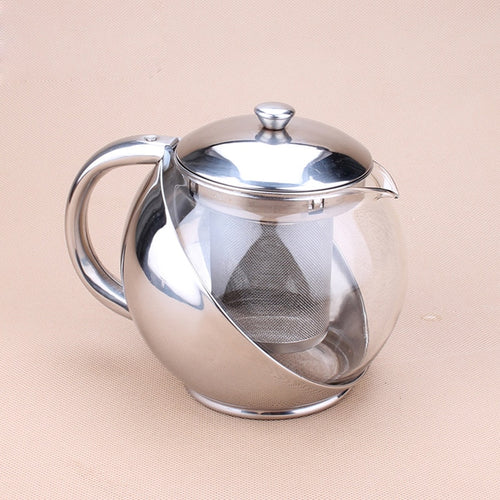 Spherical Flower Teapot