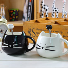 Load image into Gallery viewer, Ceramic Cute Cat Cup