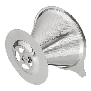 Cone Shaped Stainless Steel Coffee Filter