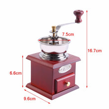 Load image into Gallery viewer, Manual Retro Coffee Spice Grinder