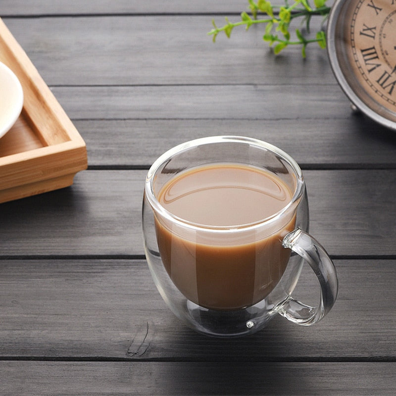 Transparent Coffee Cup