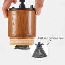 Load image into Gallery viewer, Wooden Mini Hand Coffee Grinder