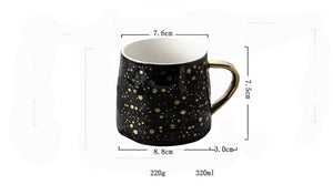 Starry Sky Pattern Coffee Cup