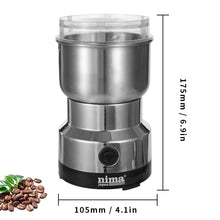 Load image into Gallery viewer, Mini Stainless Steel Blade Coffee Grinder