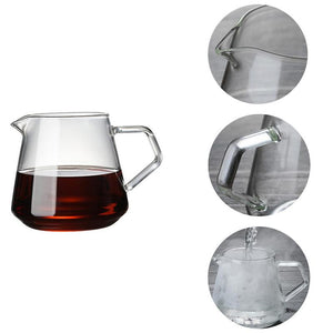 Glass Coffee Sharing Pot