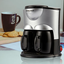 Load image into Gallery viewer, Double Cup Drip Coffee Maker Machine