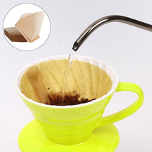 Load image into Gallery viewer, Fan-shaped Hand Drip Coffee Filter