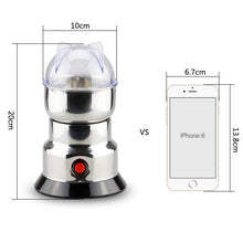 Load image into Gallery viewer, Electric Stainless Steel Coffee Grinder