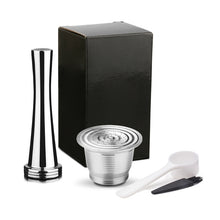 Load image into Gallery viewer, Stainless Steel Reusable Coffee Pod Filter